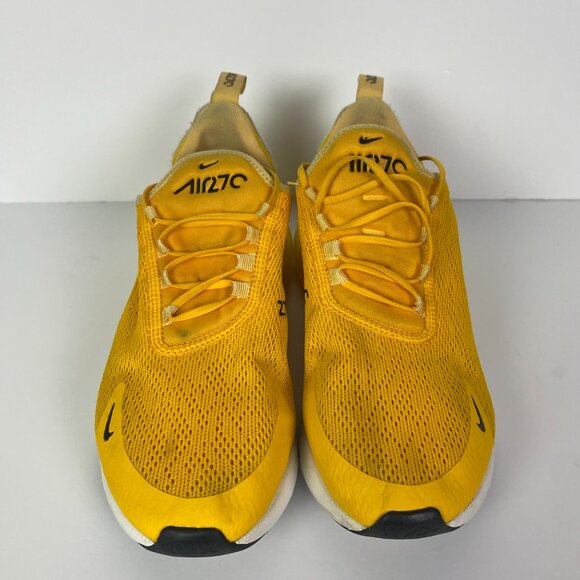 Nike Air Max 270 University Gold Women's Size 8 Shoes Sneakers Yellow Running - Picture 4 of 16